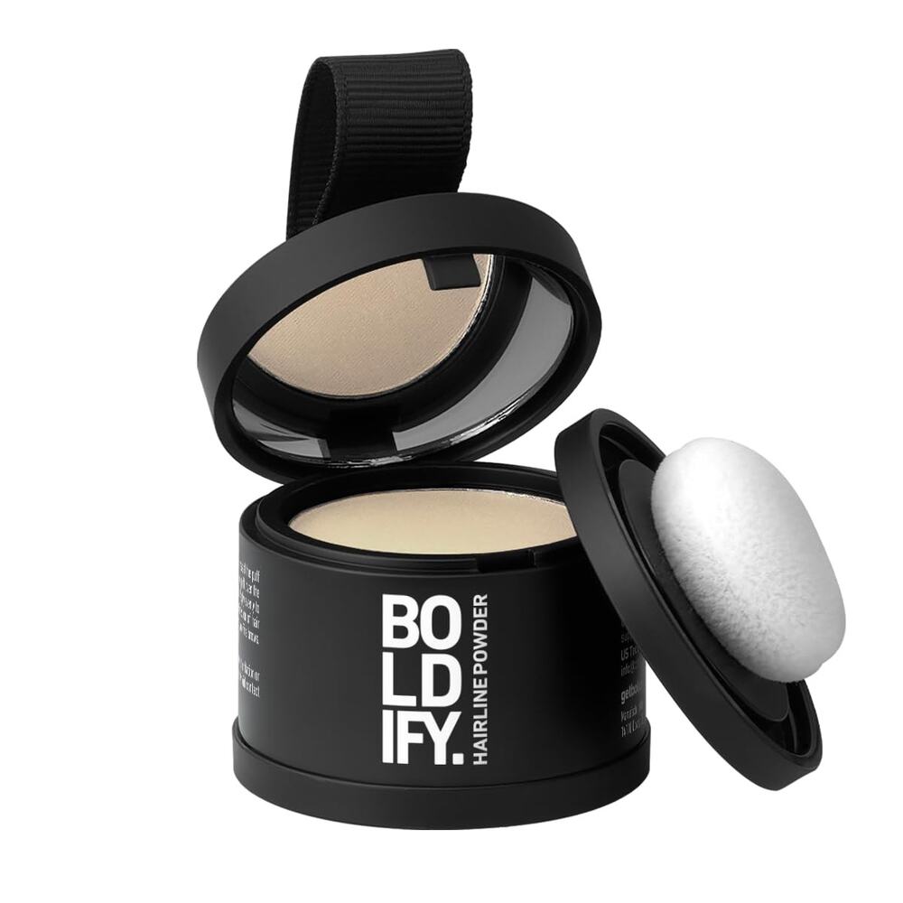BOLDIFY Hairline Powder Light Blonde 4g Root Touch Up Hair Color New